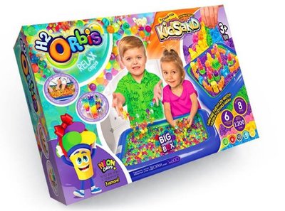 Набор для лепки Danko Toys Orbis+KidSand+Тесто для лепки (укр) ORBK-01-01U фото 1