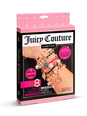 Juicy Couture Мини набор для создания шарм-браслетов «Розовый звездопад» фото 1