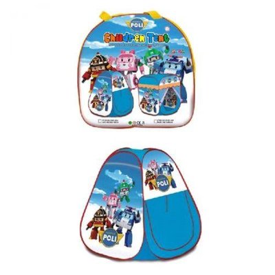 Детская игровая палатка "Робокар" в сумке 100х90х90 см 999E-65A/67A фото 1