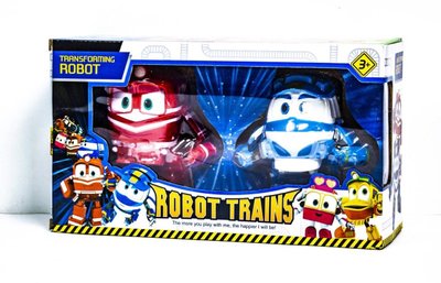 Набор фигурок "Паровозики Robot Trains" BL1898 фото 1