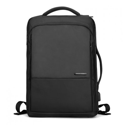 Городской слим рюкзак - сумка Mark Ryden Air для ноутбука 15.6' цвет черный MR9533 фото 1