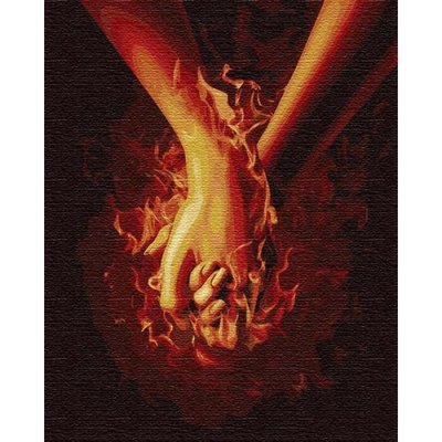 Картина по номерам Идейка "Огонь между нами 3" 40х50 см KHO4777 фото 1
