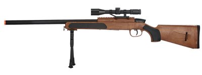 Іграшкова металева снайперська гвинтівка на пластикових кульках CYMA ZM51 фото 1
