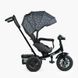 Детский трехколесный велосипед Best Trike Perfetto интерактивный надувные колеса серый звезды 8066 / 107-10 фото 2