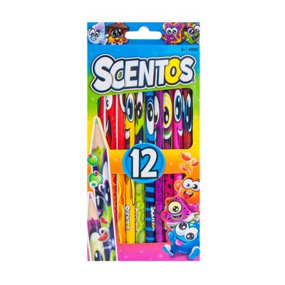 Набор ароматных карандашей Scentos - ФАНТАЗИЯ (12 цветов) фото 1