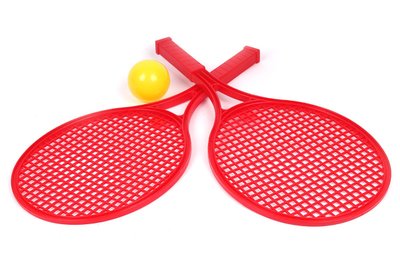 Детский набор для игры в теннис ТехноК красный 0380 фото 1