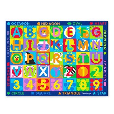 Напольный игровой коврик Английский алфавит 150х200 см Melissa&Doug MD15193 фото 1