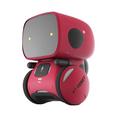 Интерактивный робот с голосовым управлением – AT-ROBOT (красный, озвуч.укр.) фото 1