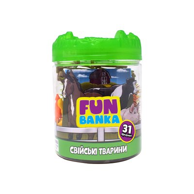 Игровой мини-набор с животными FUN BANKA – Домашние животные 31 предмет фото 1